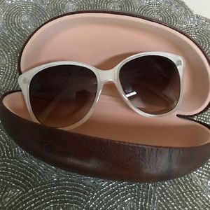 Nicole Miller White Sunglasses - OS